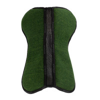 Acavallo CSO schokdemper vilt Close Contact met ruggegraatuitsparing en traagschuim Marinebenzine Blauw