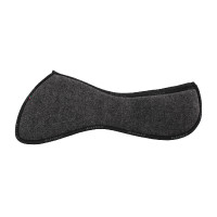 Acavallo CSO schokdemper vilt Close Contact met ruggegraatuitsparing en traagschuim Marinebenzine Blauw