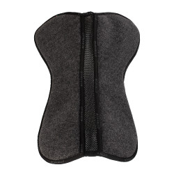 Amortisseur Acavallo CSO feutre Close Contact avec gouttière et mémoire de forme Charbon gris Amortisseur Acavallo CSO feutre Close Contact avec gouttière et mémoire de forme Charbon gris