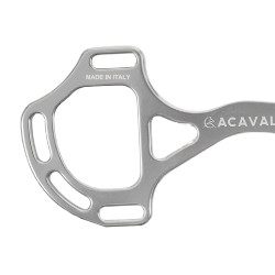 Takjes Hackamore Acavallo Alupro Aluminium Zilver