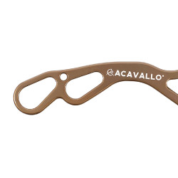 Takjes Hackamore Acavallo Alupro Brons Bruin