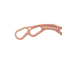 Branches Hackamore Acavallo Alupro Or rose Noir