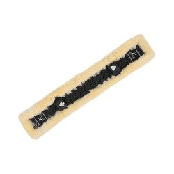 Acavallo Classic Kurzgurt-Schoner Gel & Lammfell Natuurlijk Bruin