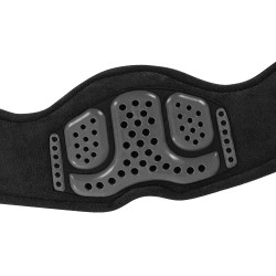 Sangle Acavallo Courte Dressage Gel & PVC Noir