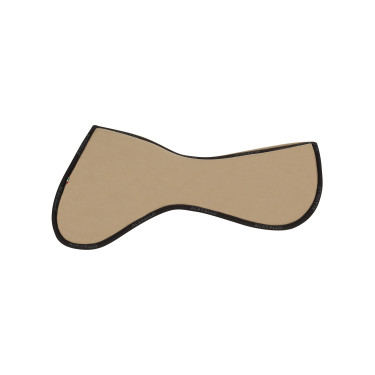 Acavallo Close Contact schokdemper met traagschuim Zandkleurig Beige