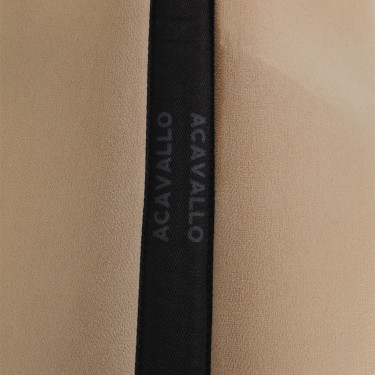 Acavallo Close Contact schokdemper met traagschuim Zandkleurig Beige