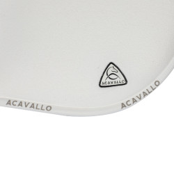 Amortisseur Acavallo mousse à mémoire de forme réhausse arrière Blanc Amortisseur Acavallo mousse à mémoire de forme réhausse arrière Blanc