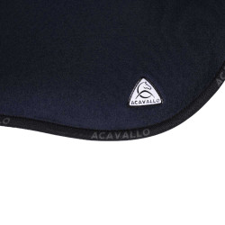 Amortisseur Acavallo mousse à mémoire de forme réhausse arrière Bleu