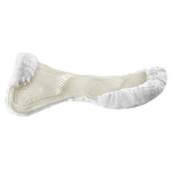 Amortisseur Acavallo Classic Gel en schapenvacht Transparant / wit Amortisseur Acavallo Classic Gel en schapenvacht Transparant / wit