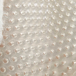 Amortisseur Acavallo Classic Gel en schapenvacht Transparant / natuurlijk