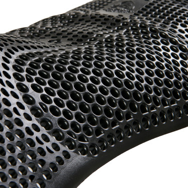 Acavallo Gel Schokdemper met Centrale Verhoging Zwart