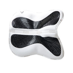 Amortisseur Acavallo Classic Gel mousse à mémoire de forme Blanc