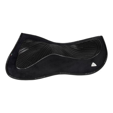 Acavallo Classic Gel schokdemper met traagschuim Zwart Acavallo Classic Gel schokdemper met traagschuim Zwart