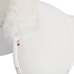 Amortisseur mousse à mémoire de forme Acavallo Close Contact mouton Blanc / blanc Amortisseur mousse à mémoire de forme Acavallo Close Contact mouton Blanc / blanc