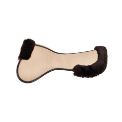 Amortisseur mousse à mémoire de forme Acavallo Close Contact mouton Sable / marron Beige