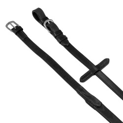 Rênes Acavallo Kris Pro Caoutchouc Soft Touch 5/8" Noir Rênes Acavallo Kris Pro Caoutchouc Soft Touch 5/8" Noir