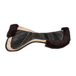 Amortisseur Acavallo Close Contact Classic Gel mémoire de forme mouton Sable / marron Beige