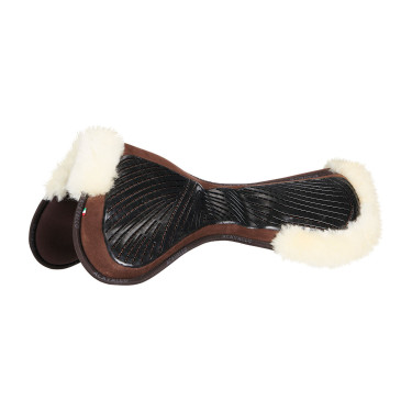 Amortisseur Acavallo Close Contact Classic Gel mémoire de forme mouton Marron / naturel