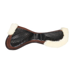 Amortisseur Acavallo Close Contact Classic Gel mémoire de forme mouton Marron / naturel