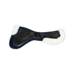 Acavallo Close Contact Classic Gel schokdemper met traagschuim en schapenvacht Acavallo Close Contact Classic Gel schokdemper met traagschuim en schapenvacht