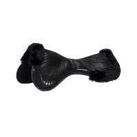 Amortisseur Acavallo Close Contact Classic Gel mémoire de forme mouton Noir / noir