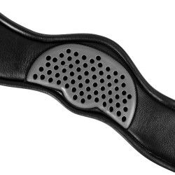 Sangle courte anatomique en cuir Acavallo Noir Sangle courte anatomique en cuir Acavallo Noir