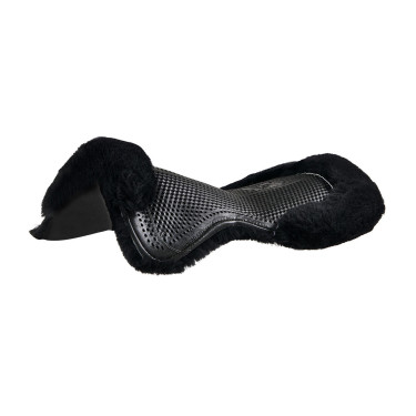 Amortisseur mixte Close Contact Acavallo Classic Mouton intégral Noir / noir