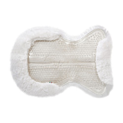 Acavallo Gel Schokdemper Volledig Lamsvel Transparant / wit Acavallo Gel Schokdemper Volledig Lamsvel Transparant / wit