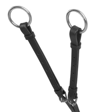 Collier de chasse martingale Acavallo en cuir 5 points Collier de chasse martingale Acavallo en cuir 5 points