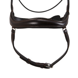 Bridon en cuir Acavallo Allegoria Marron foncé