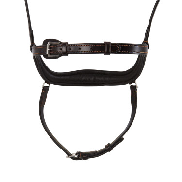 Bridon en cuir Acavallo Allegoria Marron foncé