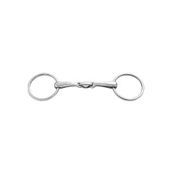 Sprenger dubbelgebroken bit met 2 ringen Sprenger dubbelgebroken bit met 2 ringen