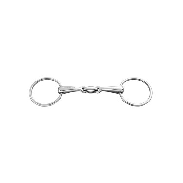 Sprenger dubbelgebroken bit met 2 ringen Sprenger dubbelgebroken bit met 2 ringen