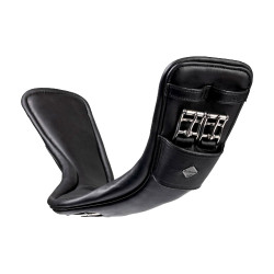 Sangle courte LeMieux Gel-Tek Anatomic Noir