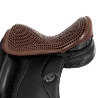 Zadeldek Acavallo Gel Out Cushion Ride 20 mm - Dressuur Bruin