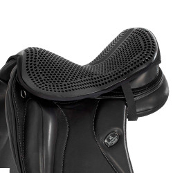 Zadeldek Acavallo Gel Out Cushion Ride 20 mm - Dressuur Zwart