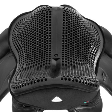 Couvre-siège Acavallo Gel Out Cushion Ride 20 mm - Dressage Noir