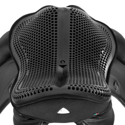 Zadeldek Acavallo Gel Out Cushion Ride 20 mm - Dressuur Zwart