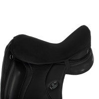 Gel zadelhoes In Acavallo 10 mm Dressuur Zwart