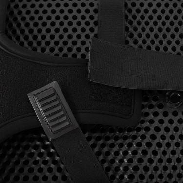 Gel zadelhoes In Acavallo 10 mm Dressuur Zwart