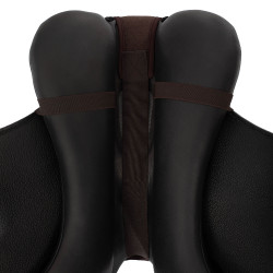 Couvre siege amortisseur Acavallo Gel Out 10 mm - Dressage Marron