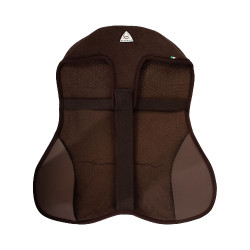 Couvre siege amortisseur Acavallo Gel Out 10 mm - Dressage Marron