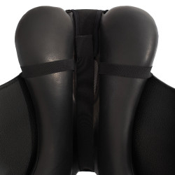 Couvre siege amortisseur Acavallo Gel Out 10 mm - Dressage Noir Couvre siege amortisseur Acavallo Gel Out 10 mm - Dressage Noir