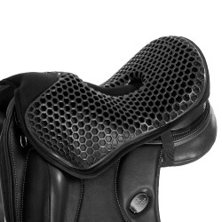 Couvre-siège amortisseur gel out Acavallo Ortho Pubis - Dressage Noir