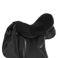 Acavallo gel zitkussen Ortho Coccyx 20 mm Dressuur Zwart