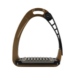 Etriers Acavallo Arena AluPro Bronze Marron