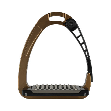 Etriers Acavallo Arena AluPro Bronze Marron