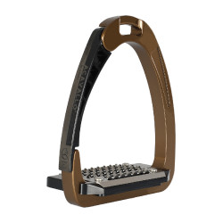 Etriers Acavallo Arena AluPro Bronze Marron