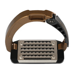 Etriers Acavallo Arena AluPro Bronze Marron