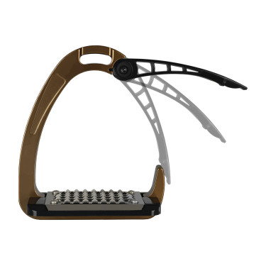 Etriers Acavallo Arena AluPro Bronze Marron